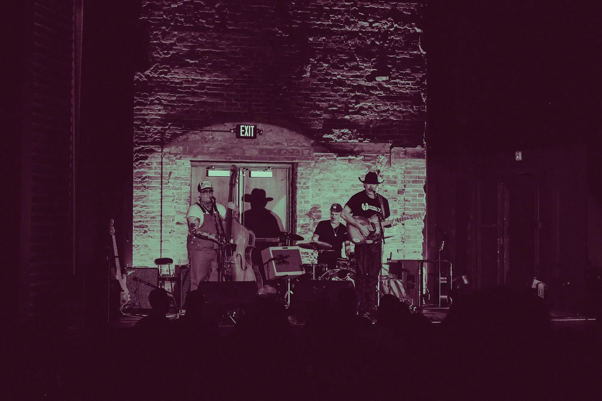 Live band performing on The Rialto stage